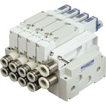 F18M_N - F18分割形ノンプラグイン マニホールド